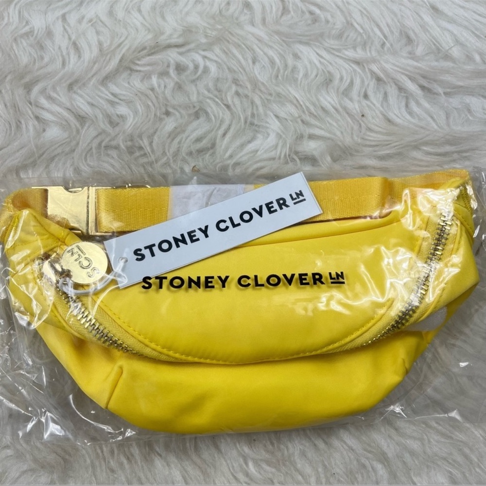 Stoney Clover Lane Classic Fanny Pack Lemon NWT